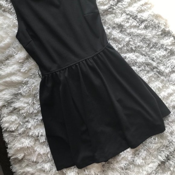 Women's Black A-line Zara Dress - Picture 3 of 5